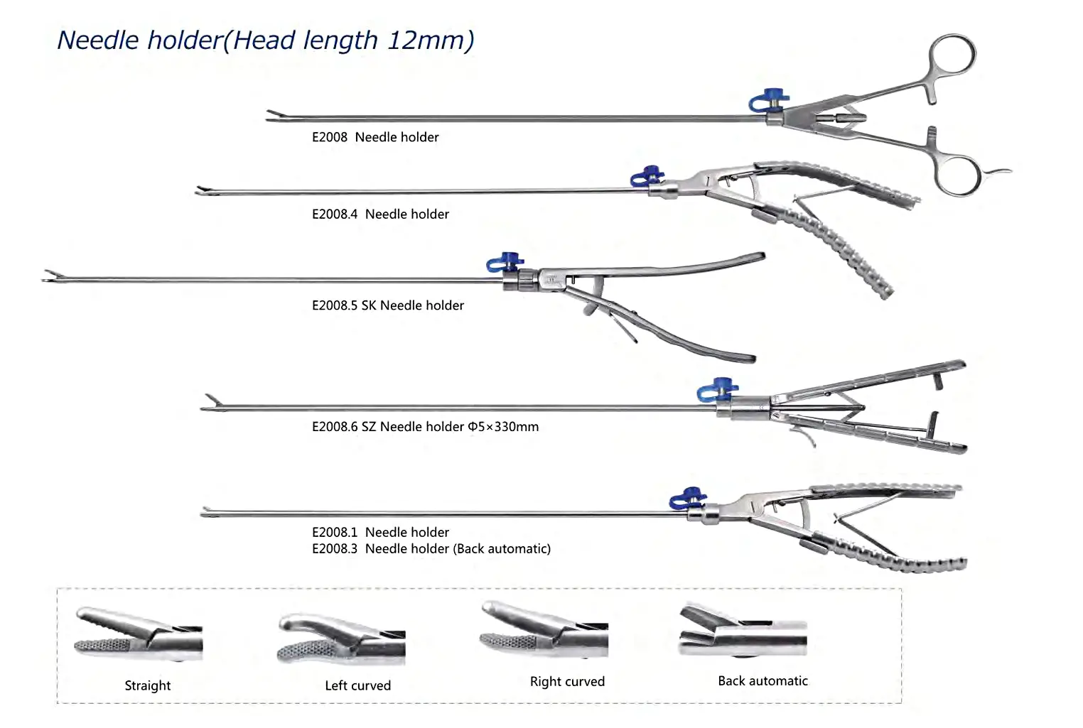 Needle holder hear L 12mm