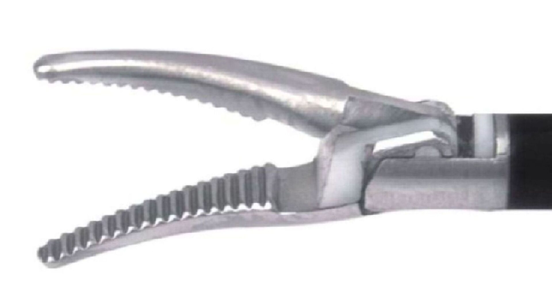 <br><h4>E2312 Φ5x330mm</h4><h7>Insulated Rotating Dissecting Forceps<br>With Tooth Bipolar Double Action</h7>